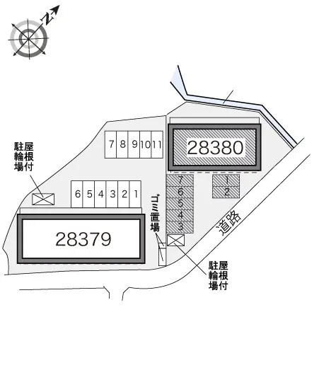 岡崎市若松町 月極駐車場